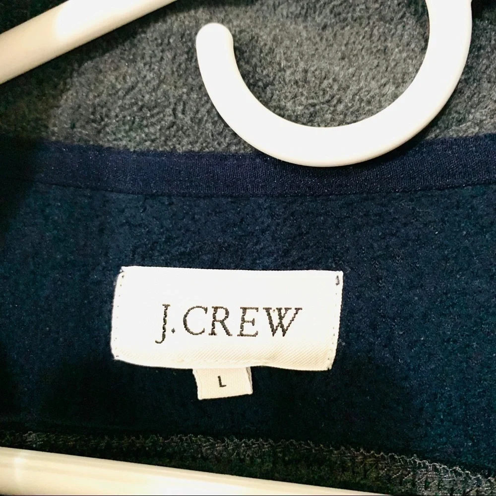 J CREW•Full Zip Polartec Fleece Jacket